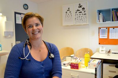 Maria Lykkebjerg Ruth er ny kompagnon hos Lægehuset Vest i Ikast (Foto: Ole Bitsch)