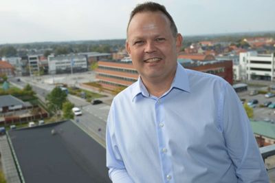 Jan Birk Knudsen fra Vores Ikast er glad for, at Ikast-Brande Kommune for syvende gang blev kåret til bedste erhvervsklima-kommune Foto: Erik Kreuzfeldt