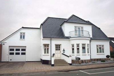 Denne bygning på Bredgade i Bording blev nomineret til prisen i 2013. (Arkivfoto)