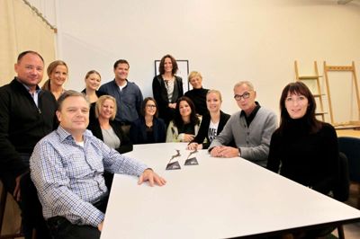 Gensidig glæde på Rømersvej i Ikast: Møbelvirksomhederne Core One og 2-Connect deler ikke kun lokaler, men også titlen som succesfulde og nykårede gazelle-modtagere (Foto: Jens Anton Nordestgaard)