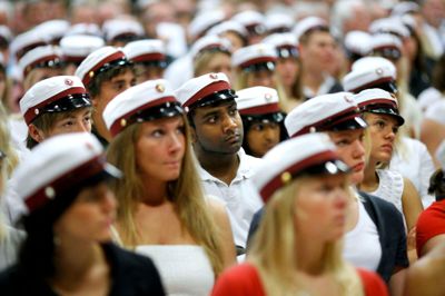 80 procent af de unge i Ikast-Brande Kommune med en gymnasial uddanelse får taget en videregående uddannelse. Foto: Flemming Hansen