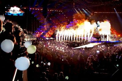 Georg Sørensen glæder sig til endnu et stort og flot show i Boxen. Billedet her er fra finalen i Herning i 2013. ?foto: tony brøchner