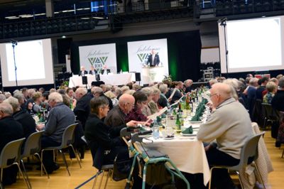 Der var rekordfremmøde til Andelskassens aktionærmøde tirsdag aften ?foto Laila Kempel