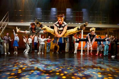 Unge talentfulde kunstnere følger drømmen om berømmelse i ”FAME the musical”, som spiller i MCH Herning Kongrescenter frem til 30. april. Omkring 12.000 musicalfans har allerede sikret sig billet, og der stadig billetter til salg trods flere udsolgte forestillinger. ?Foto: Mingo Photo