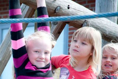 Friskolen i Gludsted er i god gænge. ?foto Privat