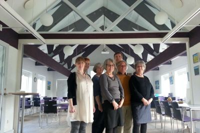 Frivillige i Røde Kors' familienetværk i Nørre Snede har været på kursus i medmenneskelighed i praksis. ?Privatfoto