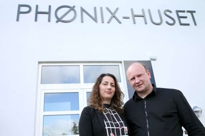 Desi Ardelska og Morten Kok er de nye ejere af Phønix-huset. ?Foto: Flemming Hansen