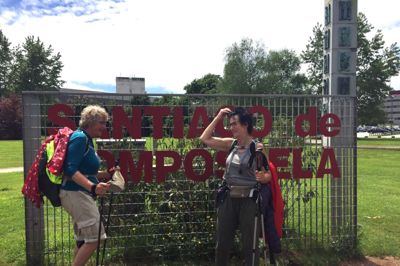 I en måned vandrede Susanne Aaes i Spanien på den legendariske pilgrimsvej Caminoen ?foto privat