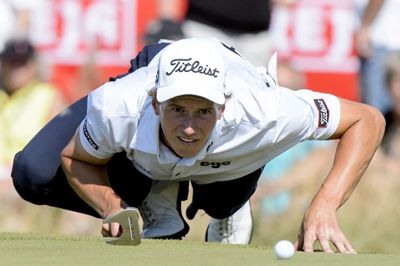 Mads Søgaard hentede 300.000 kroner til bankbogen, da han imponerede med en sjetteplads i den dnaske Europa Tour-turnering, Made in Denmark. Polfoto