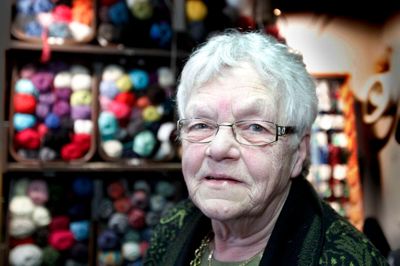 Solveig Andersen indehaver af butikken Solveig i Bording er død. Hun blev 80 år ?foto Arkiv