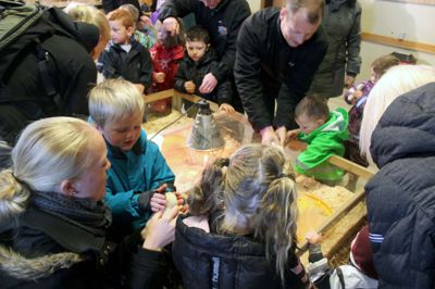 Der er stor aktivitet ved Agroskolen i Hammerum i efterårsferien og helt præcis tirsdag den 13. oktober?foto privat