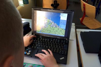 Computerspil er ikke bare tidsfordriv - på Klovborg Friskole bruger man dem som redskab i undervisningen. ?Privatfoto
