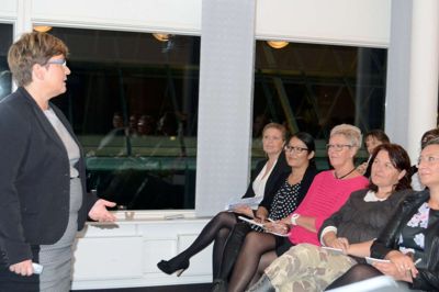 Andelskassens pensionschef Birgitte Norman gav gode råd om, hvad man bør være opmærksom på, når man sparer op til sin pension