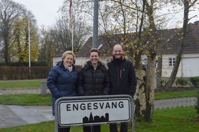Lone Hald, Kathrine Eggertsen og Rasmus Røjkjær har været med i det arbejdsudvalg, der 1. december lægger deres tanker frem på et borgermøde. ?Foto: Flemming Thulstrup