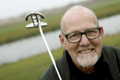 Afgående formand for golfklubben, Jørn Klok