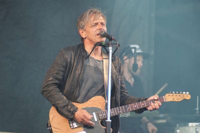 Michael Falch besøgte senest Brande i juni sidste år, da Brande fejrede 100 års jubilæum som stationsby med bl.a. en stor open air-koncert ?FOTO: Villy G. Jensen