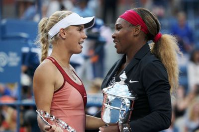 Caroline Wozniacki og Serena Williams Foto: Colourbox