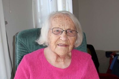 Gudrun Agerskov Veng fylder den 30. november 100 år? foto privat