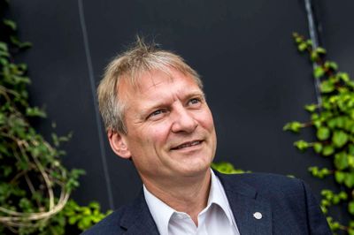 Biskop Henrik Stubkjær besøger Ikast Kirkecenter 19. januar. ?foto: tom laursen