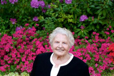 Anna »Heanet« Jensen fylder på lørdag 100 år ?foto privat