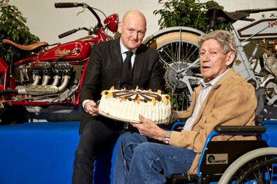 Svend Aage Mortensen blev 88 år. Her ses han ved det 60. stumpemarked i 2014. ?Foto: Tony Brøchner