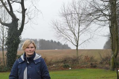Mette Henriksen ser med spænding frem til udfaldet af mandagens byrådsmøde, hvor der efter alt at dømme vil blive sat adresse på, hvor Bordings kommende børnehave skal ligge. ?Foto: Flemming Thulstrup