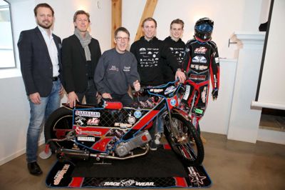 Fra venstre direktører Morten Thygesen og Jens Thygesen, Erik Gundersen, Lasse Pørtner og Emil Pørtner. ?Foto: Jens Anton Nordestgaard