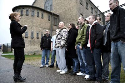 Fangekoret er blevet Kriminalforsorgens mest resocialiserende projekt. Den 13. marts er koret på udgang i Bording Kirke ?foto privat