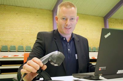 Jesper Truelsen: Vi vidste jo ikke, om han ville tegne to eller 50 nye medlemmer. ?Foto: Kim Kristensen