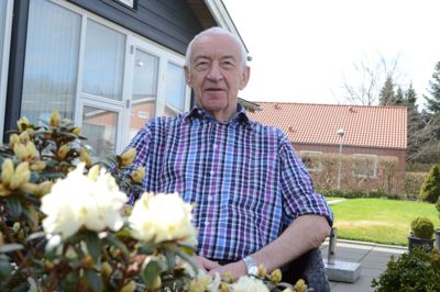 Viggo Mortensens velfriserede have vidner om, at han igen er på højkant efter et halvt år med kemo- og strålebehandlinger ?foto Laila Kempel