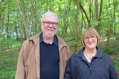 Hanna og Aage Christiansen - korledere. ?PR-foto