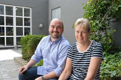 Brian Møller Nielsen og Kirsten Osmundsen var ikke i tvivl og meldte sig hurtigt under Røde Kors fanerne, da de efterspurgte frivillige til at hjælpe lokale flygtninge på vej i lokalområdet ?foto Steen Hebsgaard