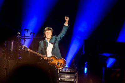 Paul McCartney koncentrerede sig i Boxen om det, dethandler om - nemlig musikken. ?foto: tom laursen