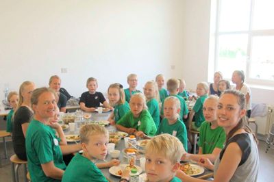 I år er det fjerde gang, at der er madskole på Nr. Vium-Troldhede Skole. Billedet er fra i fjor. ?Foto: Ole Skydt