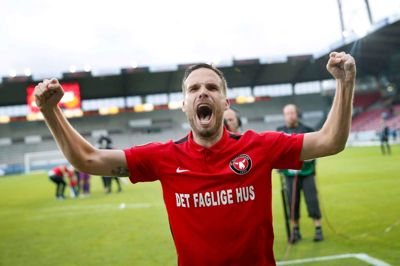 FCM-Videoton (Ungarn). Torsdag aften spillede FCM Returkamp i kvalifikationen til Europa League. Med 1-1 går FCM videre, da de vandt 1-0 i Ungarn.
Foto: Flemming Hansen