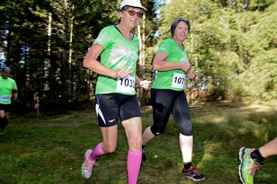 Lørdag formiddag satte Harrild Hede-løbet i gang ved Naturcentret. Foto: Jørn Deleuran