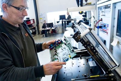 KK Wind Solutions laver styresystemer til vindmølleindustrien. ?Foto: Tom Laursen