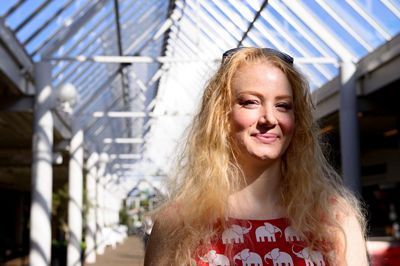 Interview med Sanne Søndergaard til Made in Midtvestjylland serien. Foto: Jørn Deleuran