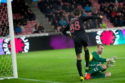FCM vandt 2-0 hjemme over Aab i Superligaen.
Foto: Flemming Hansen