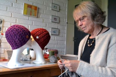 Ellen Larsen har igen meldt sig som indsamlingsleder når Kræftens Bekæmpelse samler ind 8. april ?foto: Laila kempel