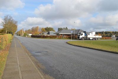 Vejfladden i dette kryds skal hæves for at gøre skolevejen mere sikker. ?Foto: Flemming Thulstrup