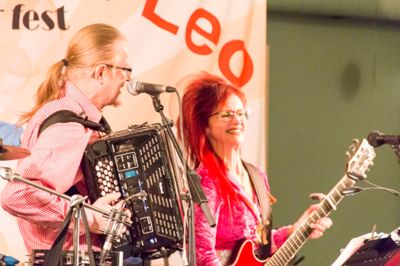 Susso og Leo vil skabe julestemning med deres nye juleshow ?Foto: Flemming johannesen