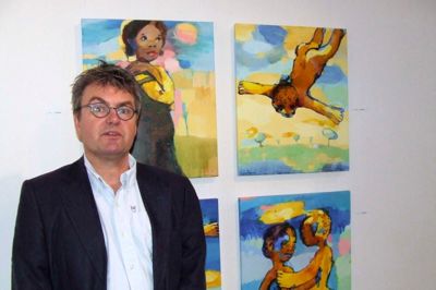 Steen Aaes-Jørgensen i Kunstpakhuset ?Foto: Ann Warren