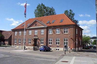Spar Nord har i mange år haft en central placering ved Torvet i Ikast. Bygningen sættes nu til salg ?PRIVATFOTO