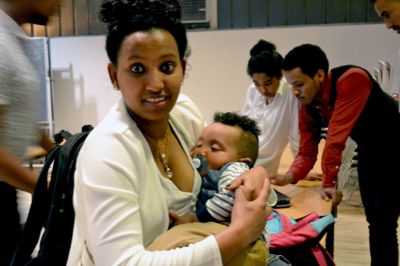 Eritreanerne satser på en tryg fremtid i Danmark ?foto Laila Kempel
