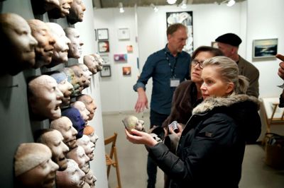 ART kunstmesse 2017 afholdes i weekenden i Kongrescentret.
Foto: Flemming Hansen