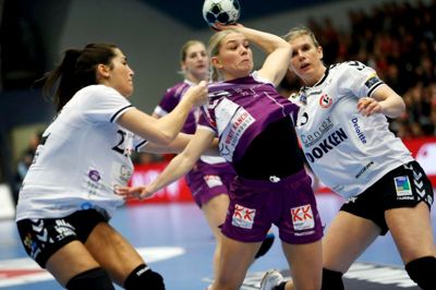 FCM håndbold vandt komfortabelt over Esbjerg i Champions League.
Foto: Flemming Hansen