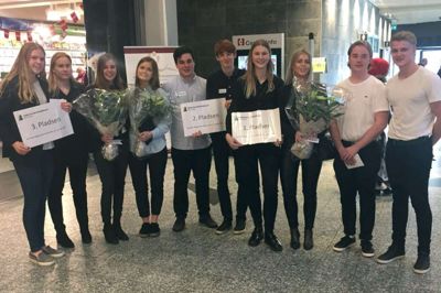 Priser til unge entreprenører. ?Privatfoto