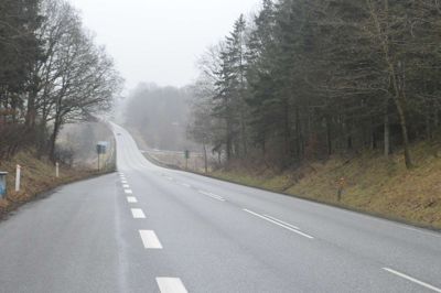 Her vil der blive anlagt en cykelsti, hvis pengene ellers bliver frigivet. ?Foto: Flemming Thulstrup