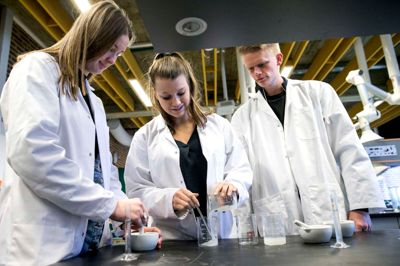 Ikast-Brande Gymnasium løfter eleverne godt. ?Foto: PResse